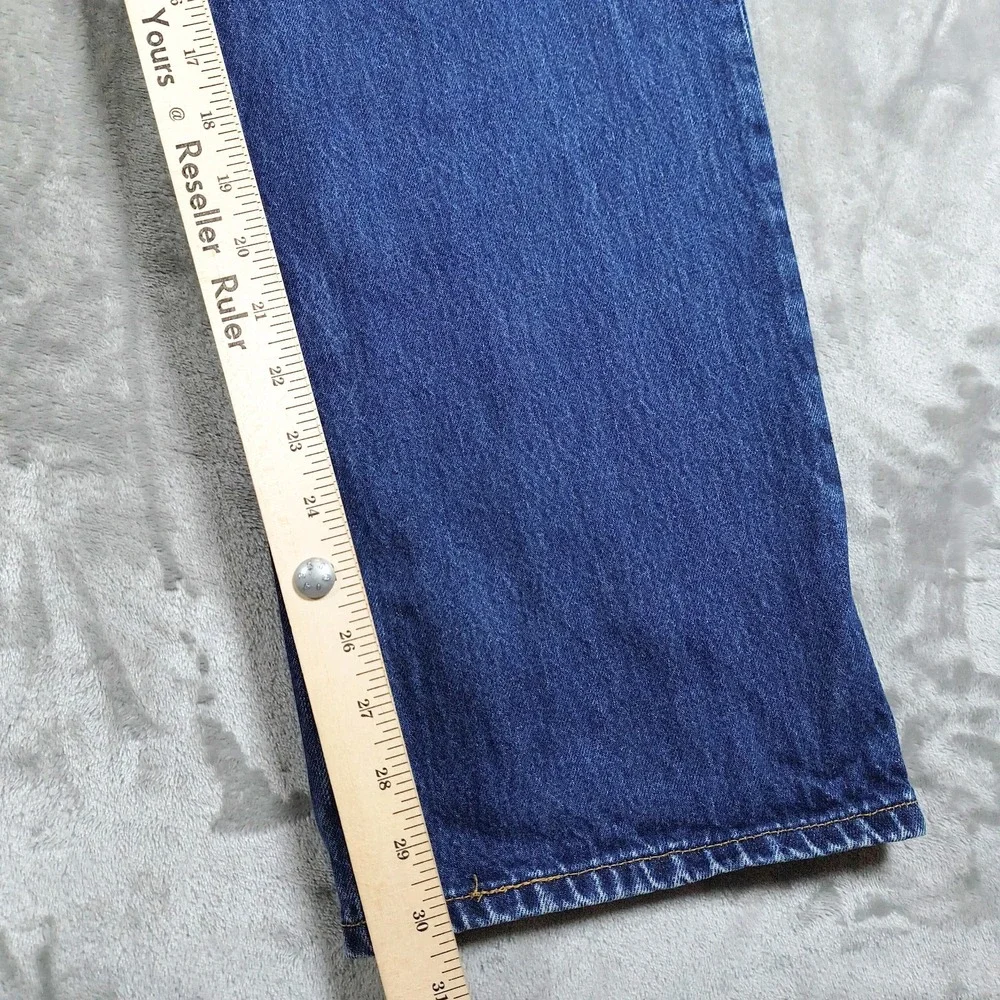 Vintage Levis 501 Jeans Mens 35x30.5 Straight Leg Classic‎ Denim Button Fly Y2K